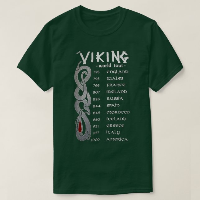 T-shirt vikings 47 1 (Design devant)