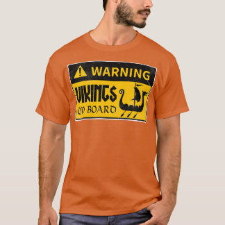 T-shirt Vikings à bord