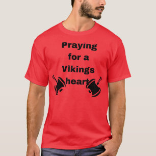 T-shirt Vikings coeur 1