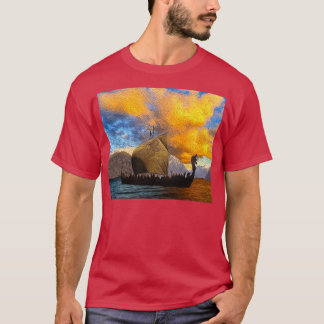 T-SHIRT VIKINGS DANS LE CHAMP