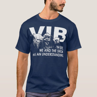 T-shirt Vikings en BlackWe et la neige