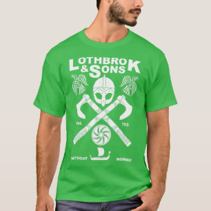 T-shirt Vikings Lothbrok amp Sons