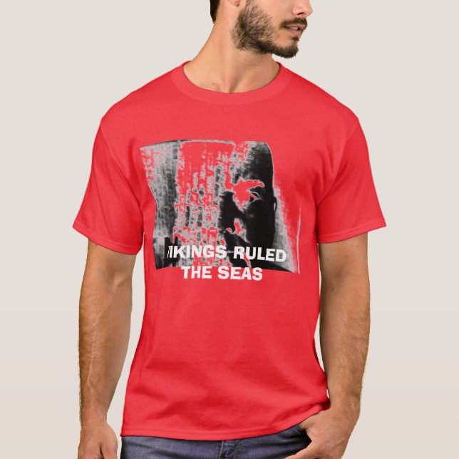 T-SHIRT VIKINGS ONT ORDONNÉ LES MERS (Devant)