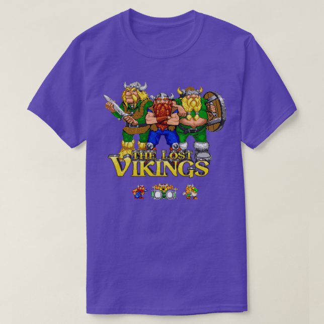 T-shirt Vikings perdus (Design devant)