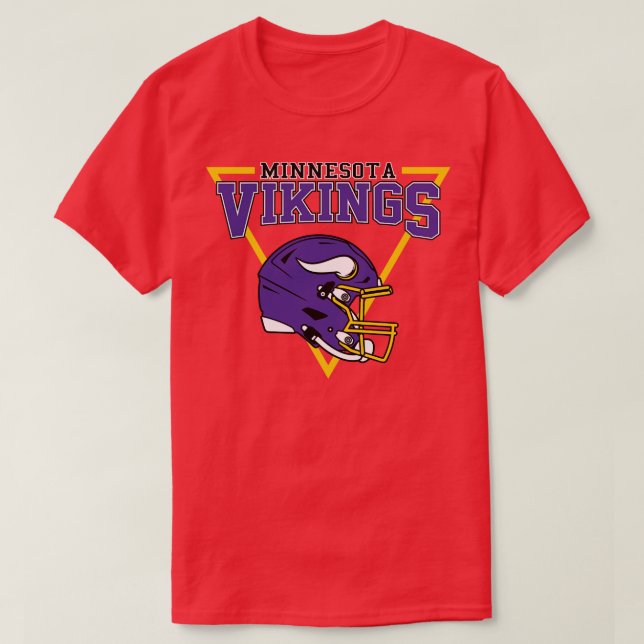 T-shirt Vikings rétro (Design devant)