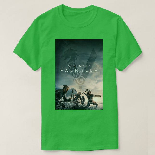 T-shirt vikings valhalla 5 (Design devant)