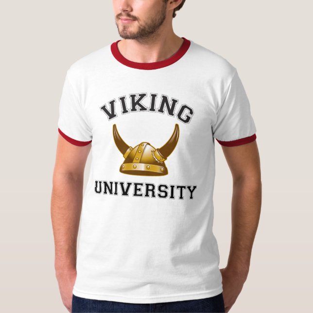 T-shirt vikingUblack10x10 (Devant)