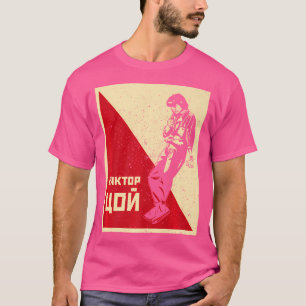 T-shirt Viktor Tsoi Russie Musicien Classique Concert Chan