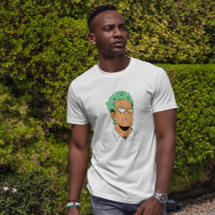 T-shirt Vilain Anime Guy Face