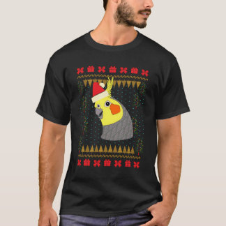 T-shirt Vilain cadeau d'oiseau de Noël