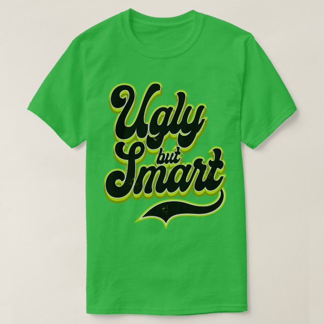 T-shirt Vilain mais intelligent (Design devant)