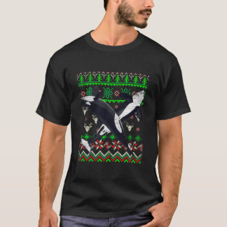T-shirt Vilaine baleine tueuse de Noël