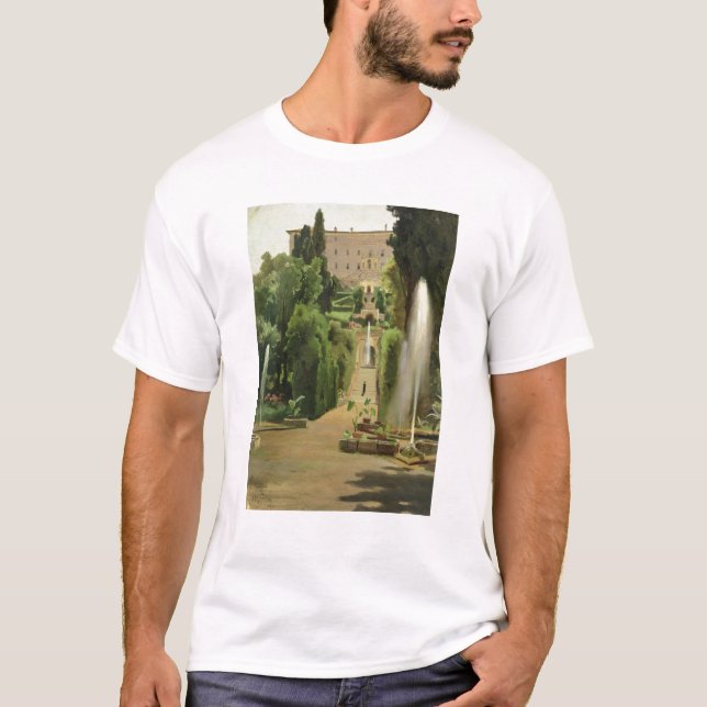 T-shirt Villa D'Este, Tivoli, 1869 (Devant)