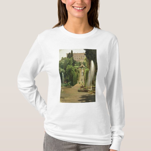 T-shirt Villa D'Este, Tivoli, 1869 (Devant)