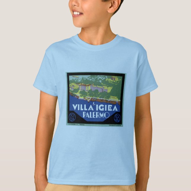 T-shirt Villa Igiea Palerme (Devant)