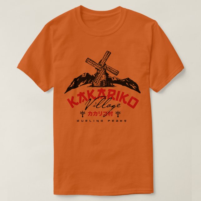 T-shirt Village de Kakariko (Design devant)