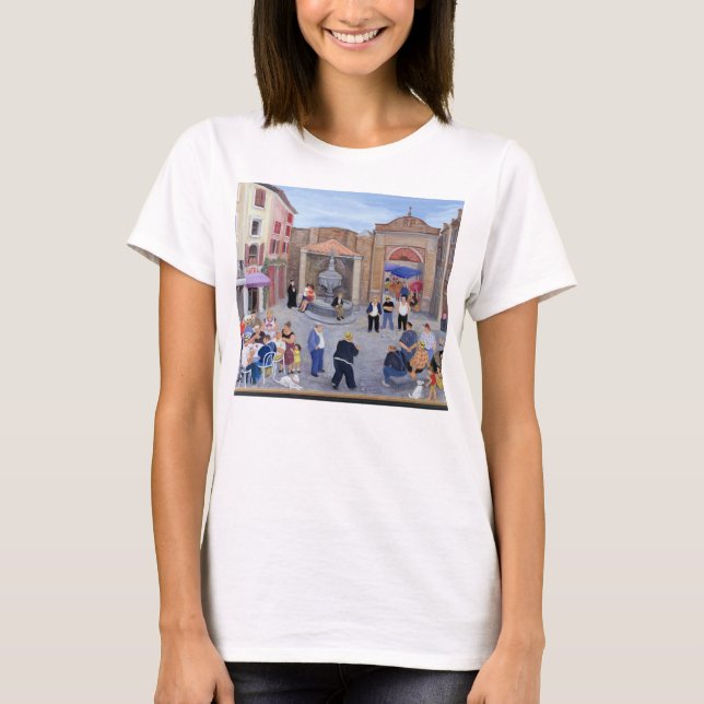 T-shirt Village en Provence (Devant)