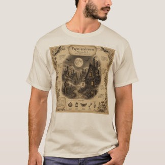 T-shirt Village Fantôme Halloween