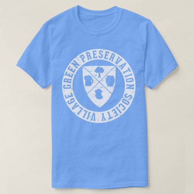 T-shirt Village Green Preservation Society (Design devant)