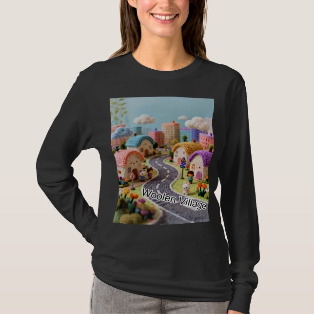 T-shirt Village Laineux  (Devant)