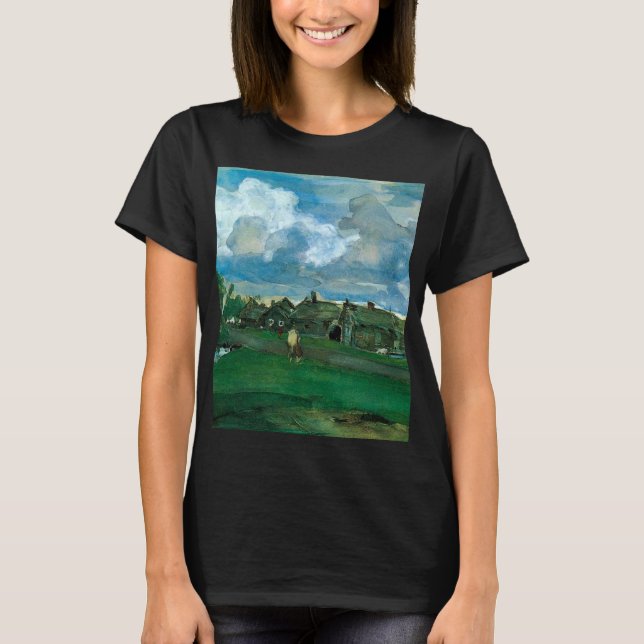T-shirt Village russe Valentin Serov (Devant)