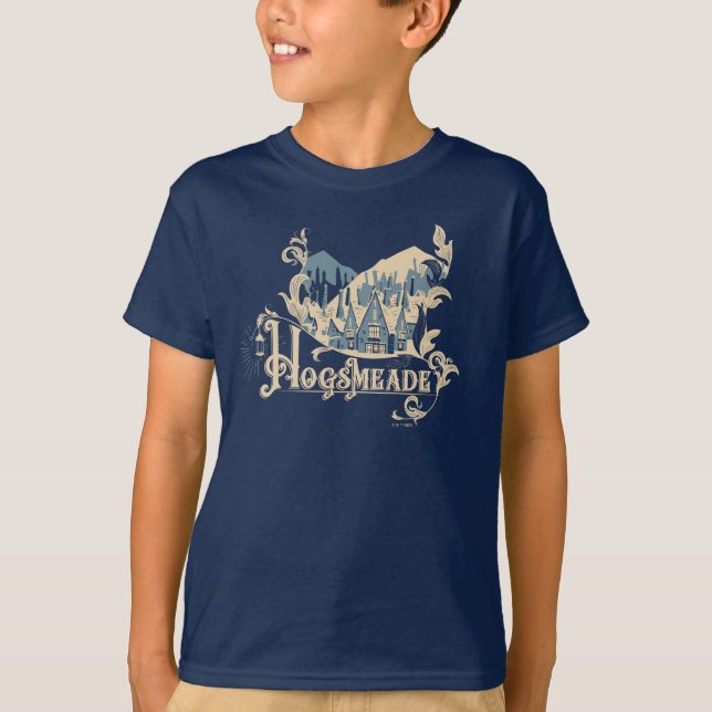 T-shirt Village vintage de HOGSMEADE™ Graphique (Devant)
