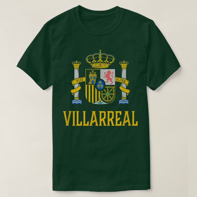 T-shirt Villarreal, Espagne - Espagnol Espana (Design devant)