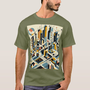 T-shirt Ville Abstraite 6