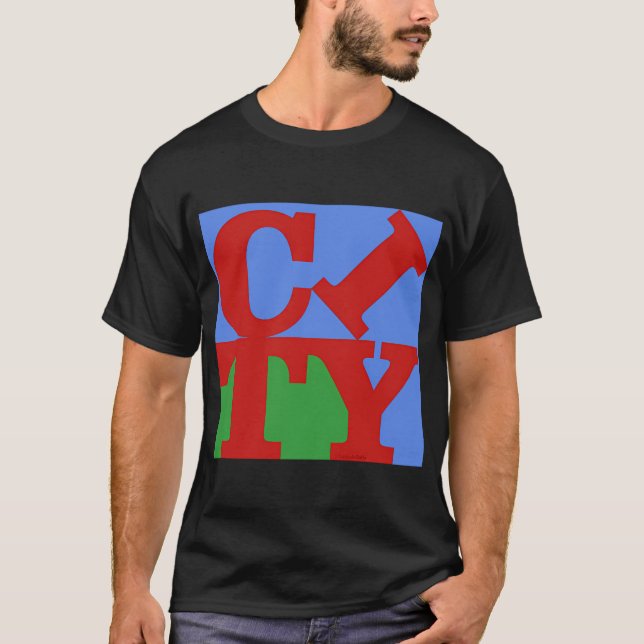 T-shirt Ville Art Moderne NYC (Devant)