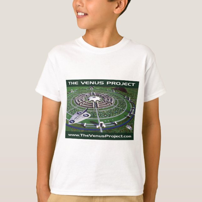 T-shirt Ville circulaire (Devant)