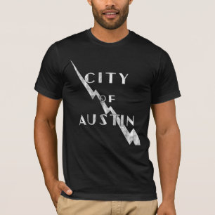T-shirt Ville D'Austin - Chemise Plante De Seaholm