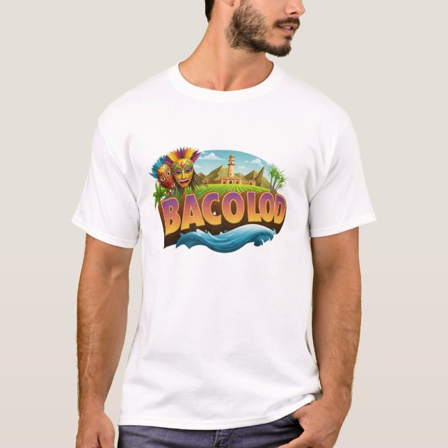 T-SHIRT VILLE DE BACOLOD (Devant)