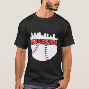 T-shirt Ville de base-ball de Philadelphie vintage
