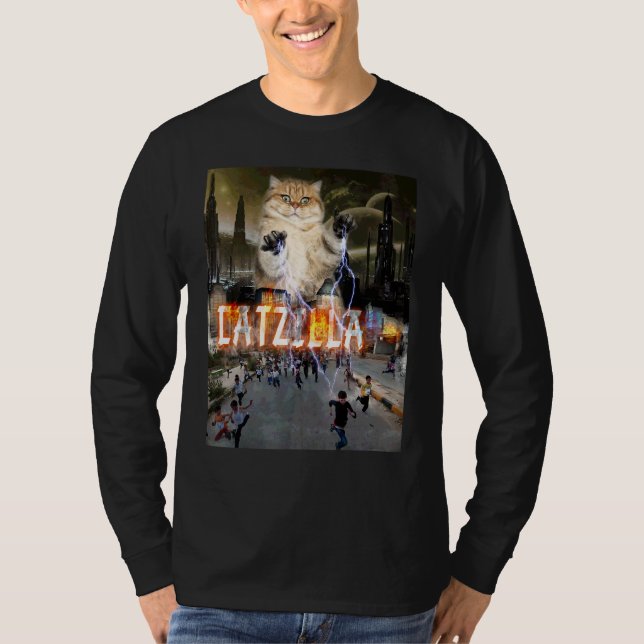 T-shirt Ville De Catzilla Kitty (Devant)