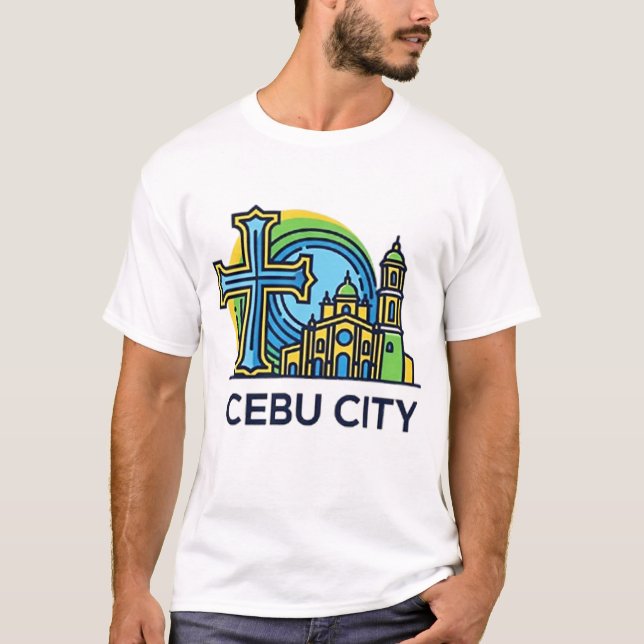 T-SHIRT VILLE DE CEBU (Devant)