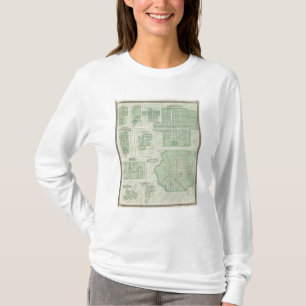 T-shirt Ville de Columbus, Bartholomew Co avec Greensburg