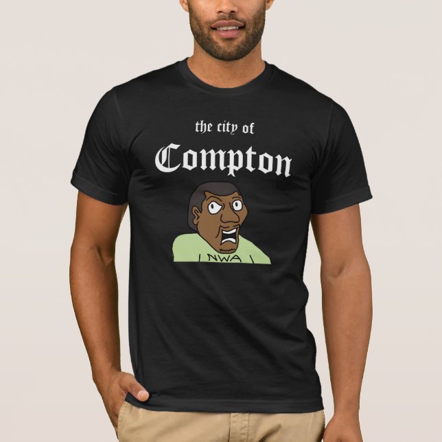 T-shirt ville de Compton (Devant)