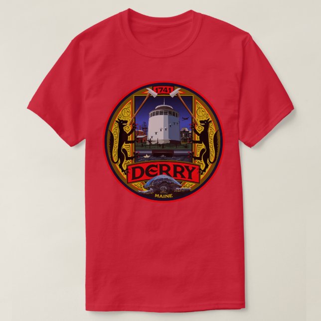 T-shirt Ville de Derry (Design devant)