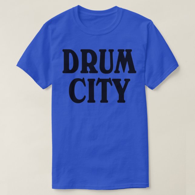 T-SHIRT VILLE DE DRUM (Design devant)