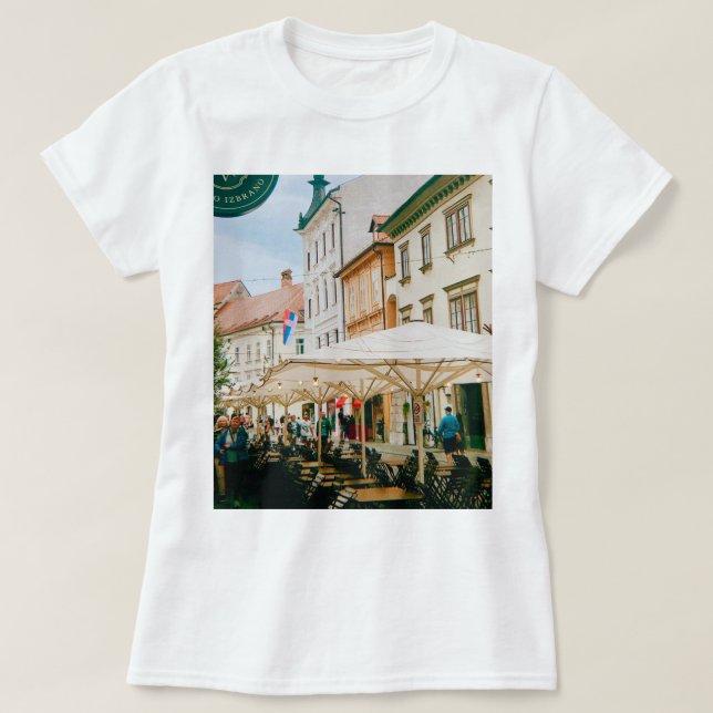 T-shirt Ville de Ljubljana (Design devant)