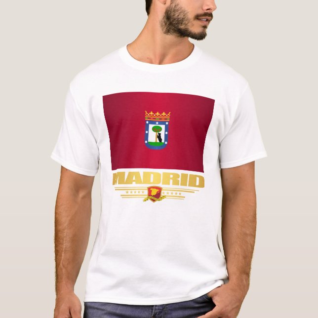 T-shirt Ville de Madrid (Devant)