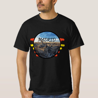 T-shirt Ville de Madrid en Espagne