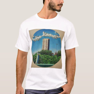 T-shirt Ville de mise en boîte d'été