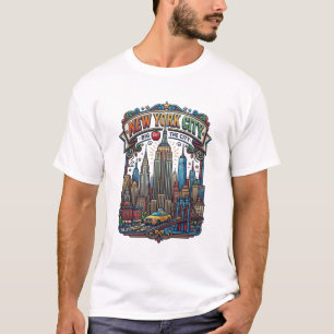 T-SHIRT VILLE DE NEW YORK