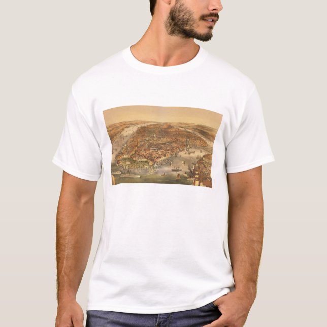 T-shirt Ville de New-York, 18 (Devant)