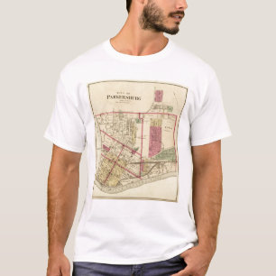 T-shirt Ville de Parkersburg, la Virginie Occidentale