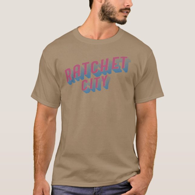 T-shirt Ville de Ratchet (Devant)