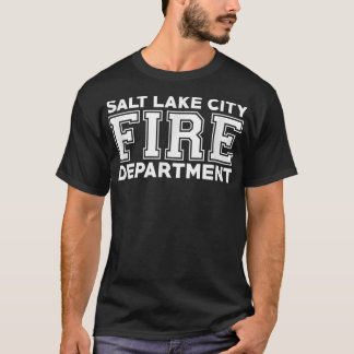 T-shirt Ville de Salt Lake Ville Secourt d'incendie Utah P