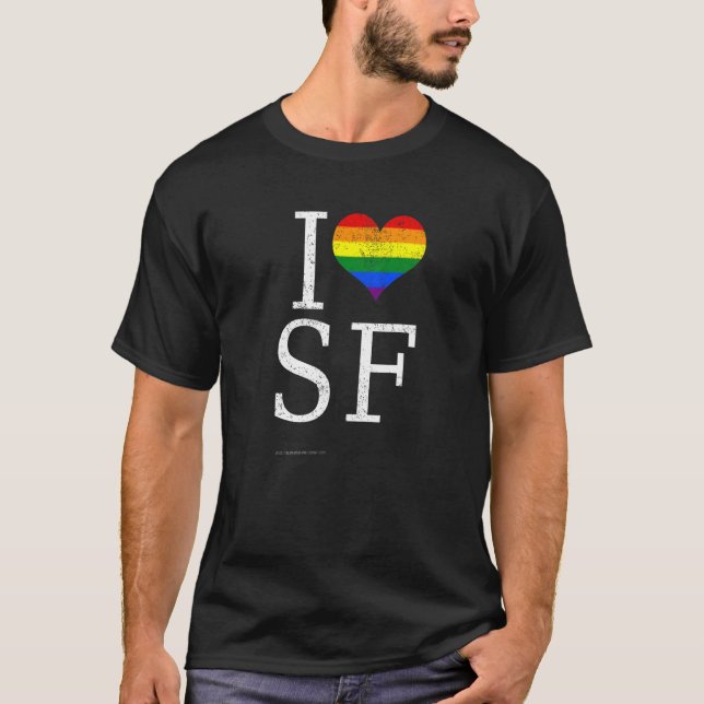 T-shirt Ville de San Francisco (Devant)