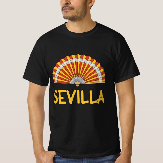 T-shirt Ville de Séville en Espagne (Devant)